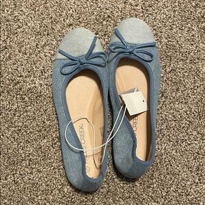 NWT Falls Creek Denim Blue Loafers